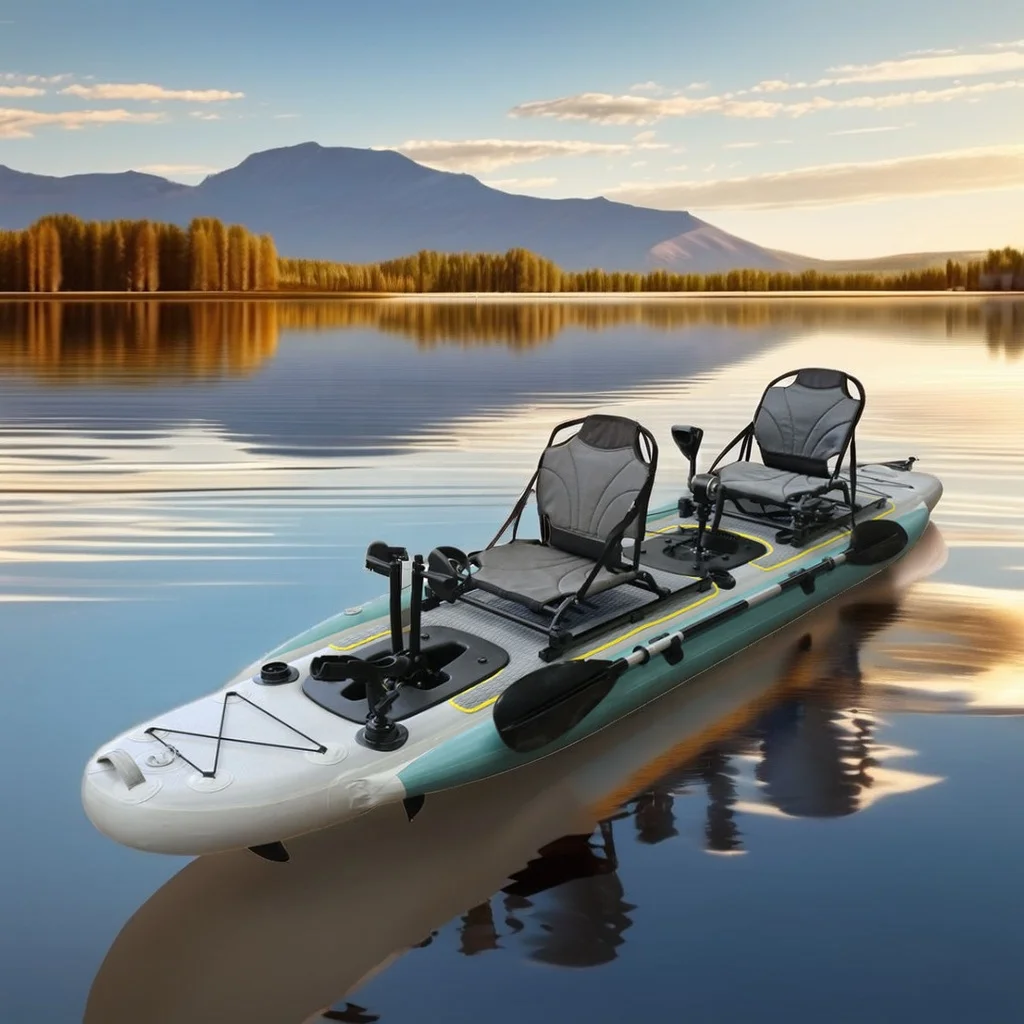 Canoë de pêche gonflable de 14 - Fishing Boat Seat avis et prix