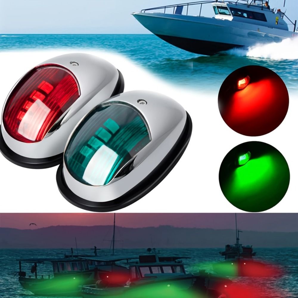 Lumière de canal LED, feu de s - Fishing Boat Navigation Light avis et prix